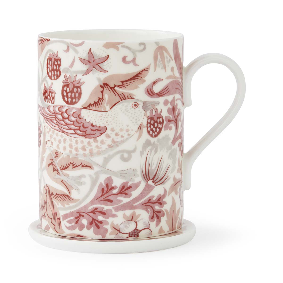 Morris & Co. Strawberry Thief Mug & Tray Set image number null